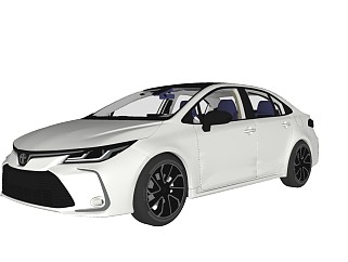 Toyota Corolla 2020丰田汽车精品模型